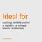 6 Pack: Fiskars® Easy Action™ No.5 Micro-Tip® Titanium Scissors